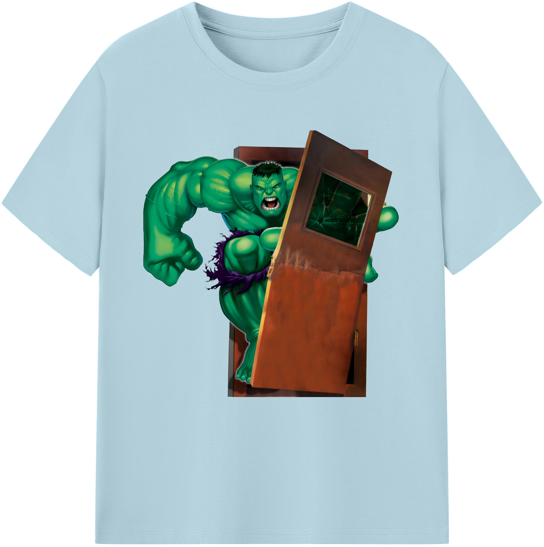 （画像用） アベンジャーズ The Avengers 綿100％半袖Tシャツ（フロントプリント）